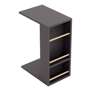Table d'appoint Siikainen pour ordinateur portable 44 x 29 x 65 cm [en.casa]