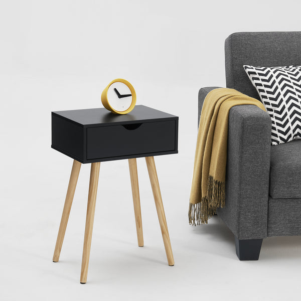 Table de Chevet Sörby 60 x 40 x 29,5 cm Plusieurs Couleurs [en.casa]