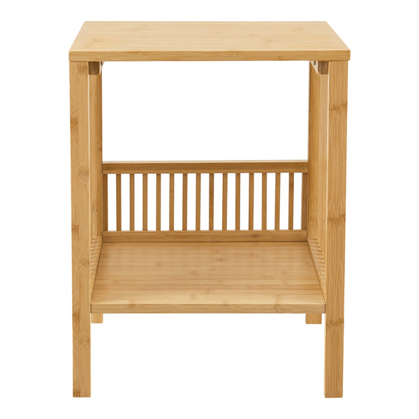 Table d'appoint Varde bambou naturel [en.casa]