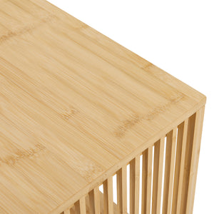 Table d'appoint Varde bambou naturel [en.casa]