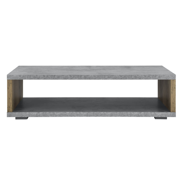 [en.casa] Table Basse Moderne Plateau MDF Robuste Rectangulaire