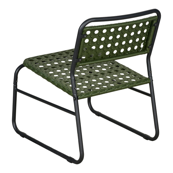 Bistroset Brienza 3-tlg. Polyrattan [casa.pro]