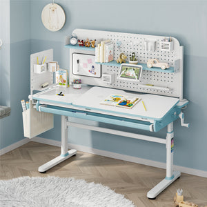 Organiseur de bureau Sauda acier 114 x 68 cm [en.casa]