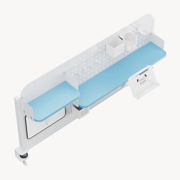 Organiseur de bureau Sauda acier 114 x 68 cm [en.casa]
