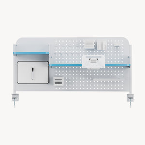 Organiseur de bureau Sauda acier 114 x 68 cm [en.casa]
