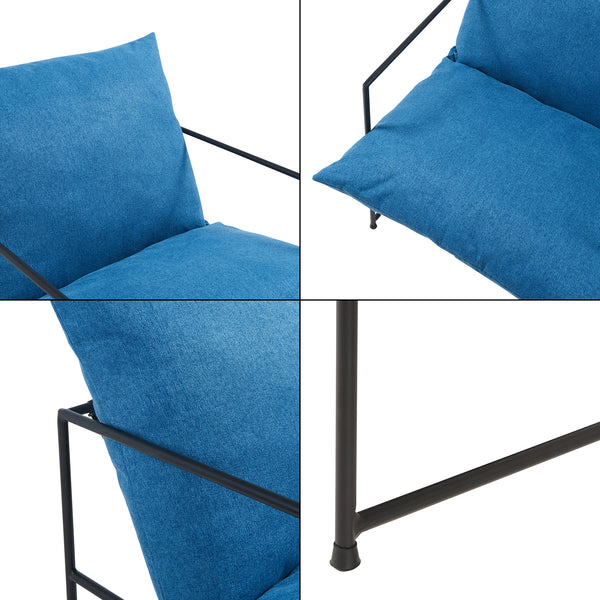 Fauteuil Utsjoki 90 x 61 x 70 cm [en.casa]