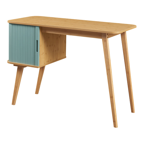 Bureau Tysvær bambou 75 x 105 x 48 cm [en.casa]