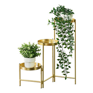 Portafiori Kallo color ottone [en.casa] - premiumXL