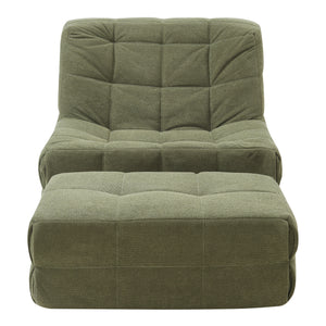 Fauteuil de sol Koskyvn avec repose-pieds 75 x 90 x 100 cm [en.casa]