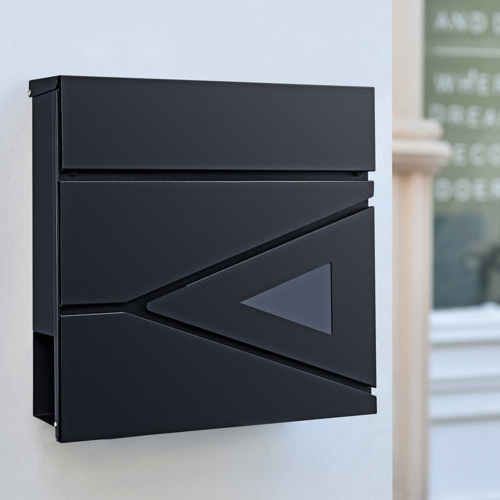 Briefkasten Schönburg 37x37x11cm Stahl in versch. Farben [en.casa] - premiumXL