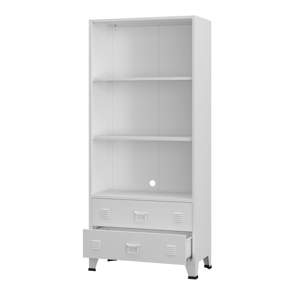 Bücherregal Hammarland Stahl in versch. Farben [en.casa]