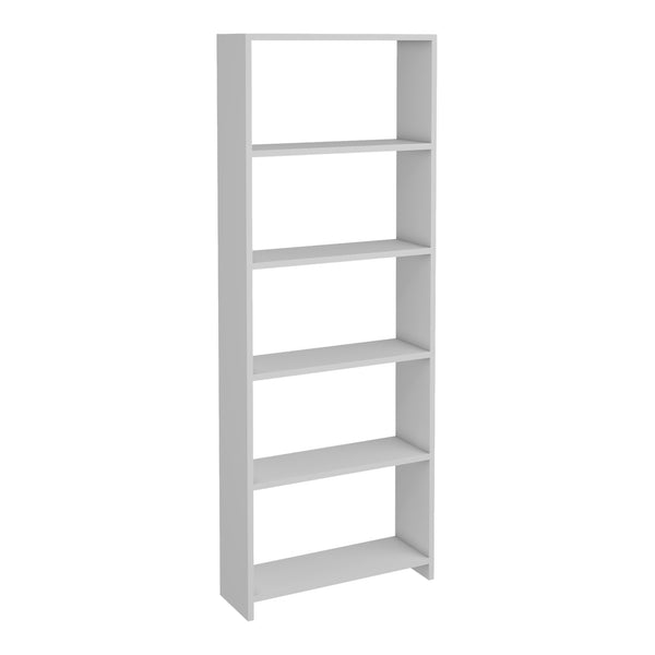 Bibliothèque Svinninge à 5 niveaux blanc [en.casa]