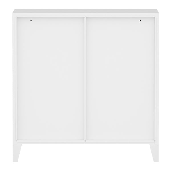 Büroschrank Hamina 80x40x82 cm in versch. Farben [en.casa]