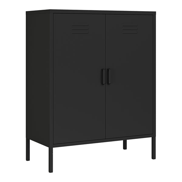 Armoire métallique Pyhäranta acier 102 x 80 x 40 cm [en.casa]