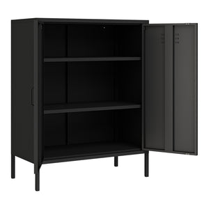 Armoire métallique Pyhäranta acier 102 x 80 x 40 cm [en.casa]