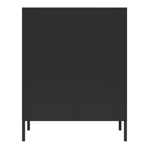 Armoire métallique Pyhäranta acier 102 x 80 x 40 cm [en.casa]