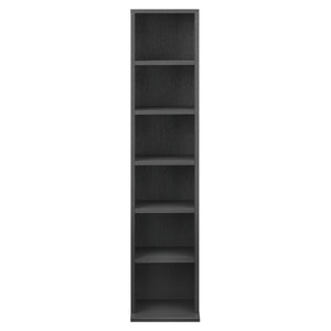 Scaffale a Colonna Tynset con 6 Scomparti per CD DVD 90x20x20 cm [en.casa]