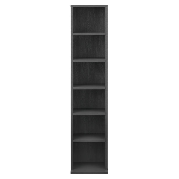 Scaffale a Colonna Tynset con 6 Scomparti per CD DVD 90x20x20 cm [en.casa]