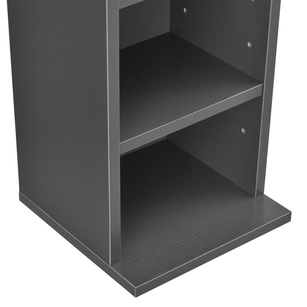 Scaffale a Colonna Tynset con 6 Scomparti per CD DVD 90x20x20 cm [en.casa]