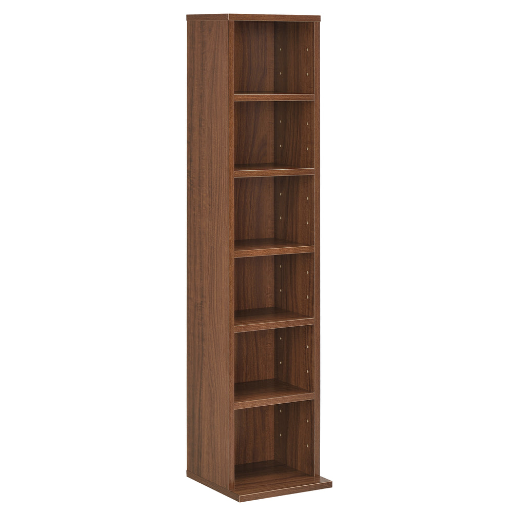 Étagère à CD Tynset 90x20x20 cm avec 6 compartiments [en.casa] - premiumXL