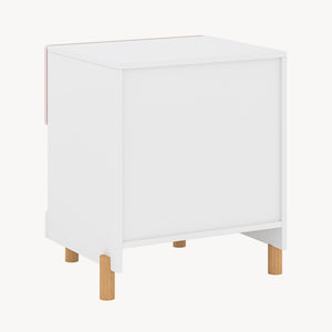 Comodino per Cameretta Vaarentaa 47x40x35 cm [en.casa]