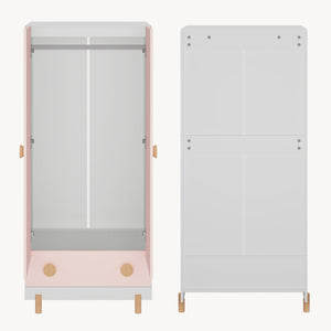 Armadio per Cameretta Vaarentaa a 2 Ante [en.casa] 