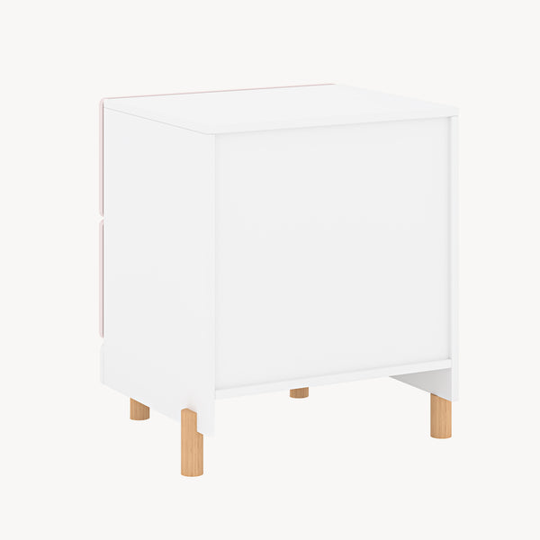 Comodino per bambini Vaarentaa 47x40x35 cm [en.casa]