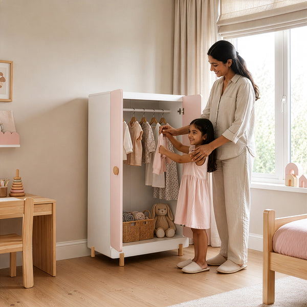 Armoire à vêtements pour enfants Vaarentaa [en.casa]