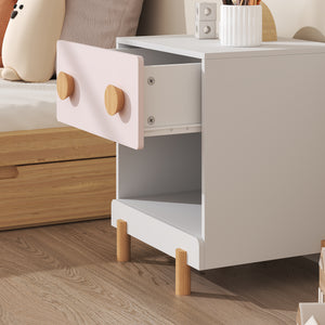 Comodino per Cameretta Vaarentaa 47x40x35 cm [en.casa]