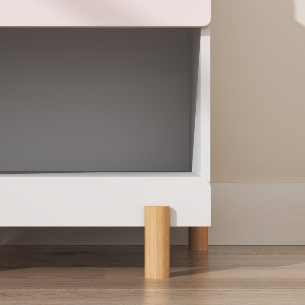 Comodino per Cameretta Vaarentaa 47x40x35 cm [en.casa]