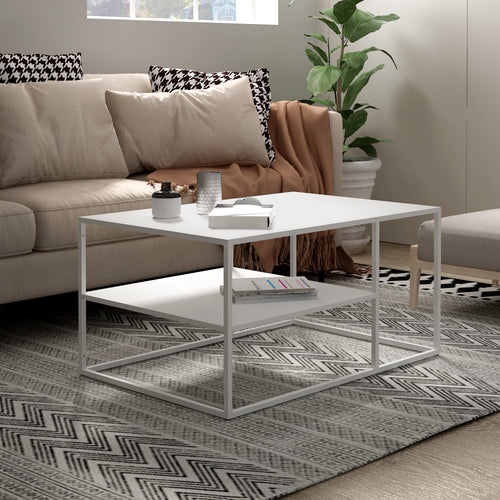 Table basse Solund du Salon Rectangulaire 45 x 90 x 60 cm [en.casa]
