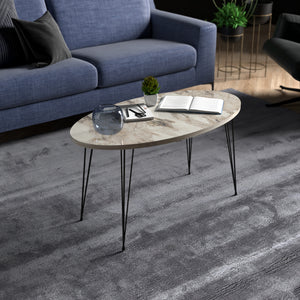 Tavolino da salotto Skævinge 43x90x50cm in diversi colori [en.casa] - premiumXL