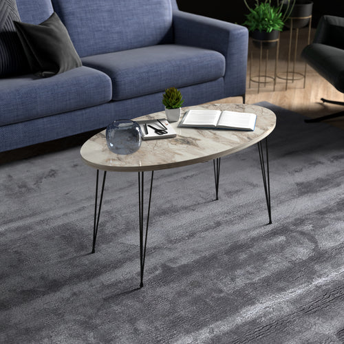 Tavolino da salotto Skævinge 43x90x50cm in diversi colori [en.casa] - premiumXL