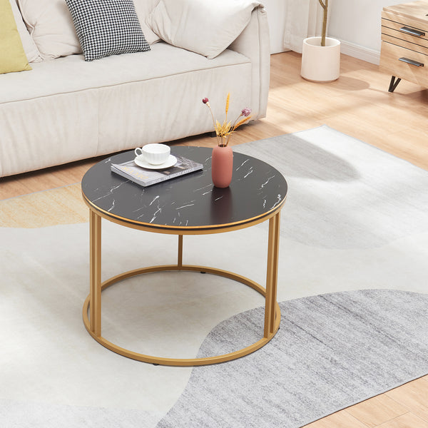 Table basse Aulum ronde 50 x 70 cm [en.casa]