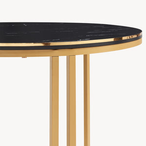 Table basse Aulum ronde 50 x 70 cm [en.casa]