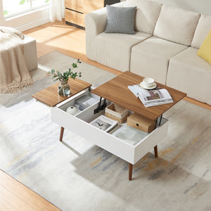 Table basse Flesen 92 x 52 x 41 cm [en.casa]