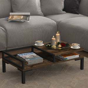 Couchtisch Ibestad 90x50x28cm in versch. Farben [en.casa] - premiumXL