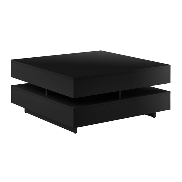 Table Basse Märsta avec 4 Compartiments Stockage Couleurs différentes [en.casa]