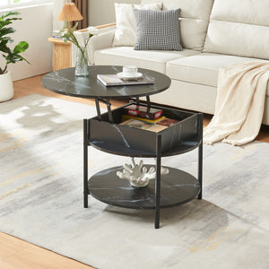Table basse Kandas avec surface relevable [en.casa]