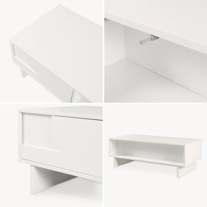 Table basse Katanshumn avec rangement 110x55x39 cm [en.casa]