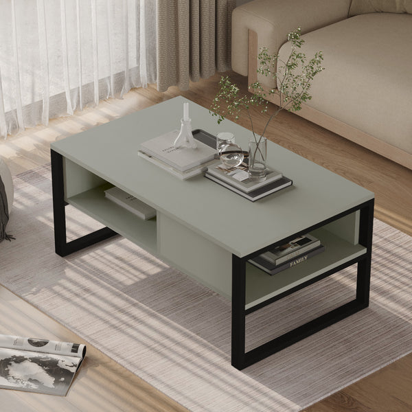 Table basse Laukaa 100 x 60 x 45 cm [en.casa] 