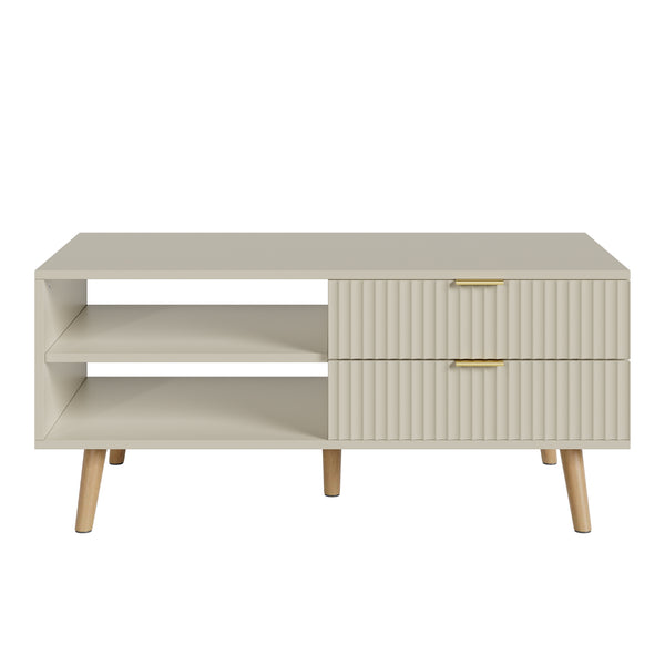 Couchtisch Nand mit 2 Schubladen [en.casa]