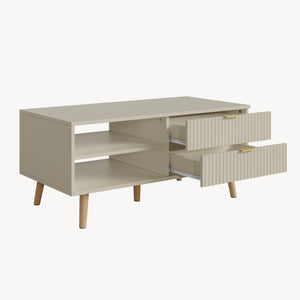 Couchtisch Nand mit 2 Schubladen [en.casa]