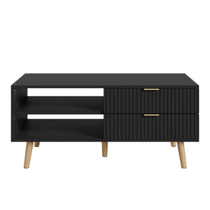 Couchtisch Nand mit 2 Schubladen [en.casa]