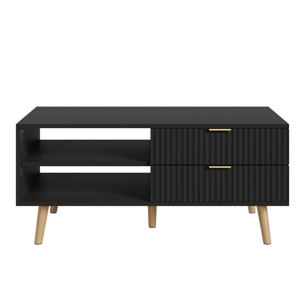 Couchtisch Nand mit 2 Schubladen [en.casa]