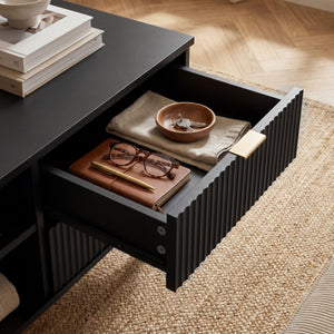 Couchtisch Nand mit 2 Schubladen [en.casa]