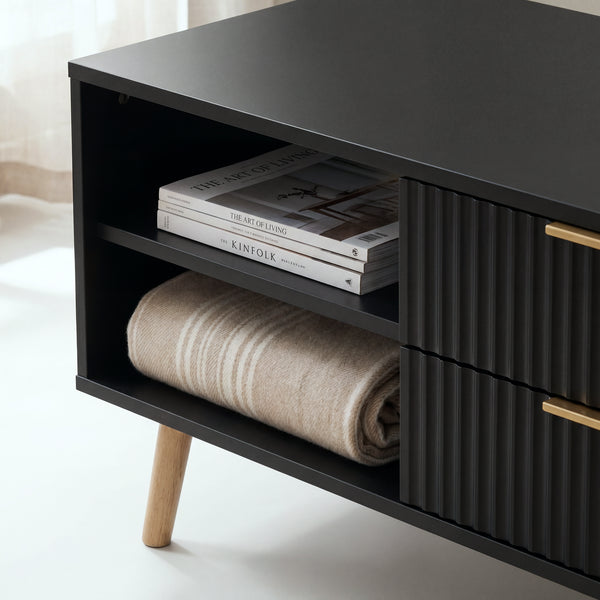 Couchtisch Nand mit 2 Schubladen [en.casa]
