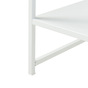 Table basse de salon Ruokolahti acier 102 x 43 x 46 cm [en.casa]