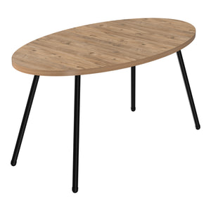 Tavolino Basso da caffè 'Skærbæk' (AxLxP) 43 x 90 x 50 cm Tavolino da Salotto con Piano Ovale in Vari Colori [en.casa]