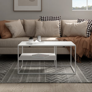 Table basse Solund du Salon Rectangulaire 45 x 90 x 60 cm [en.casa]